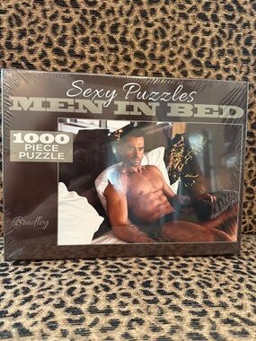 Sexy Puzzles Men in Bed. “Bradley”. 1000 Pieces. We Belong Together.